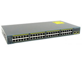 سوئیچ 48پورتpoeسیسکو مدل:WS-C2960-48PST-L