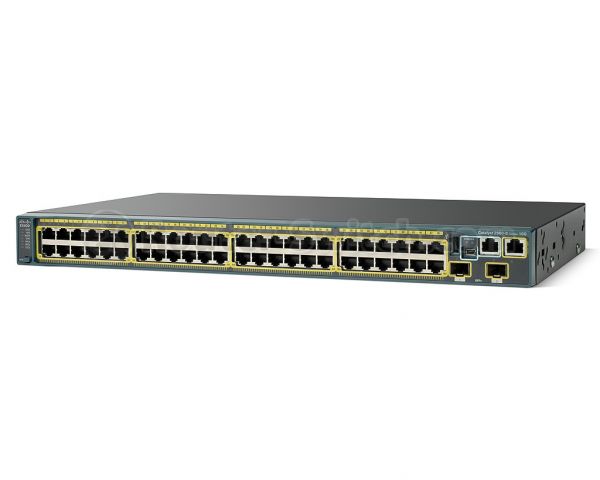 سوئیچ48پورتpoeسیسکو مدل:WS-C2960S-48FPS-L