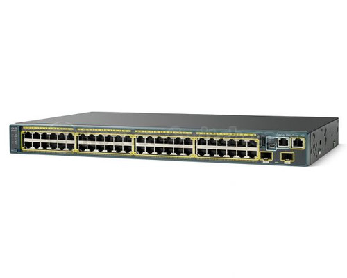 سوئیچ48پورتpoeسیسکو مدل:WS-C2960S-48FPS-L